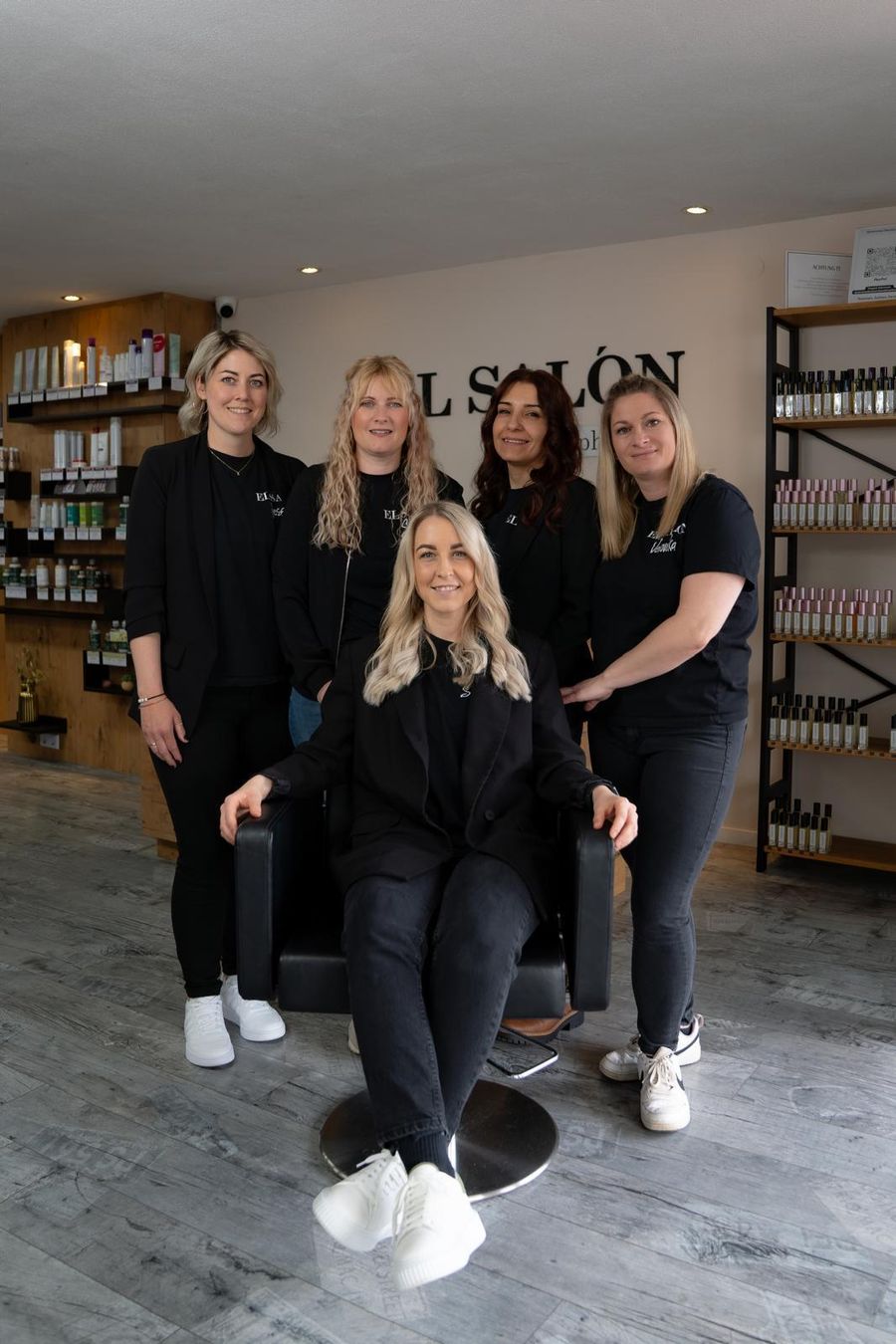 Das El Salón Team in Vogt